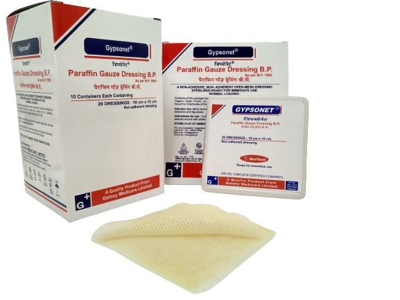 GYPSONET Sterile Paraffin Gauze Dressing | Buy Online